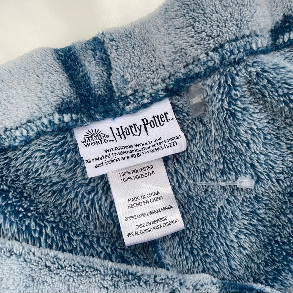 Wizarding World of Harry Potter Women's Fleece Pajama Set Turquoise SIZE XXL - Picture 11 of 14